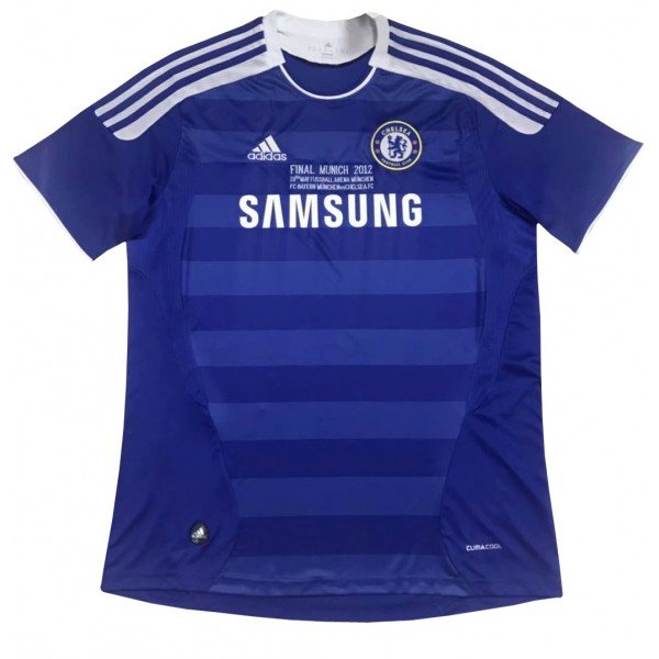 Camisa retro Adidas Chelsea 2011 2012 I jogador Final 