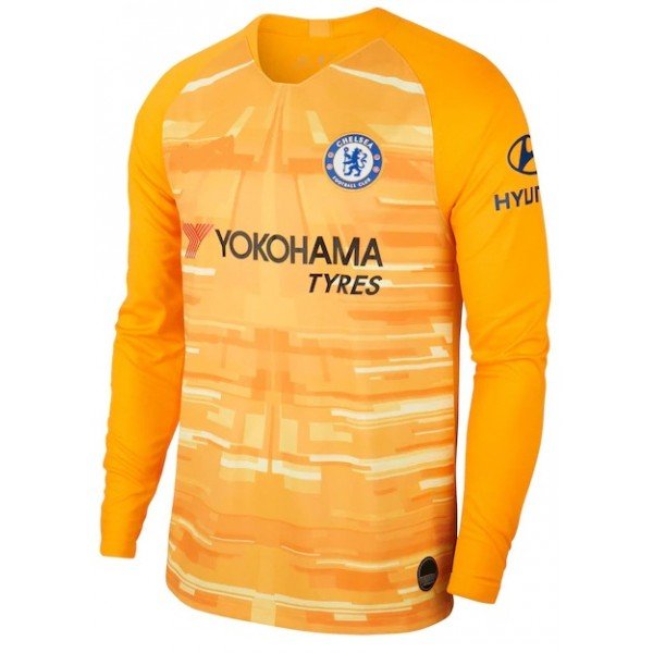 Camisa Chelsea 2019 2020 Home Goleiro manga comprida