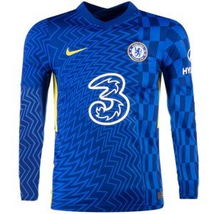 Camisa I Chelsea 2021 2022 Home manga comprida