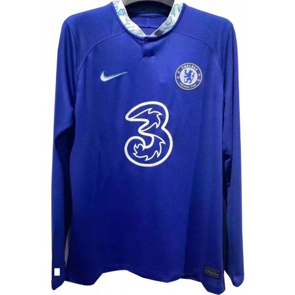 Camisa I Chelsea 2022 2023 Home manga comprida