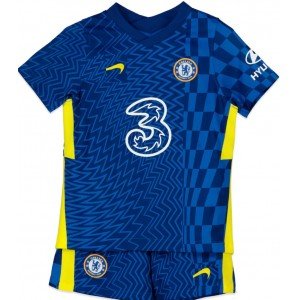 Kit infantil Chelsea 2021 2022 I Home jogador