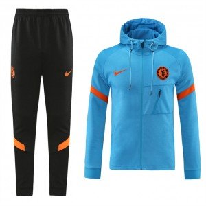 Kit treinamento Chelsea 2021 2022 Azul e Preto