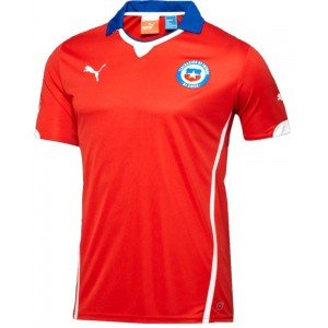 Camisa I Seleção do Chile 2014 Puma retro