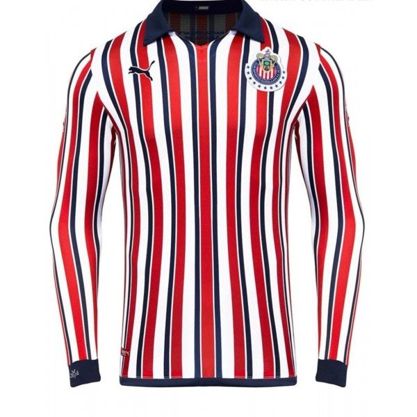 Camisa oficial Puma Chivas Guadalajara 2018 2019 Edição especial manga comprida