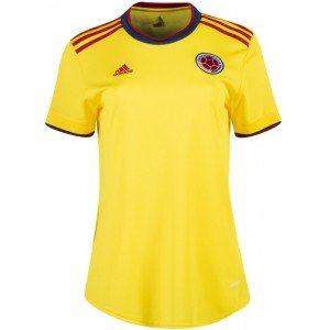 Camisa Feminina I seleção da Colômbia 2021 Adidas oficial 