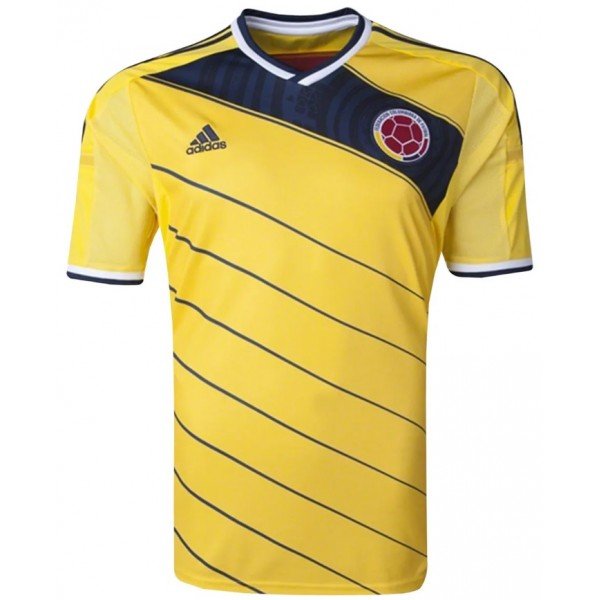Camisa I Seleção da Colômbia 2014 Adidas oficial 