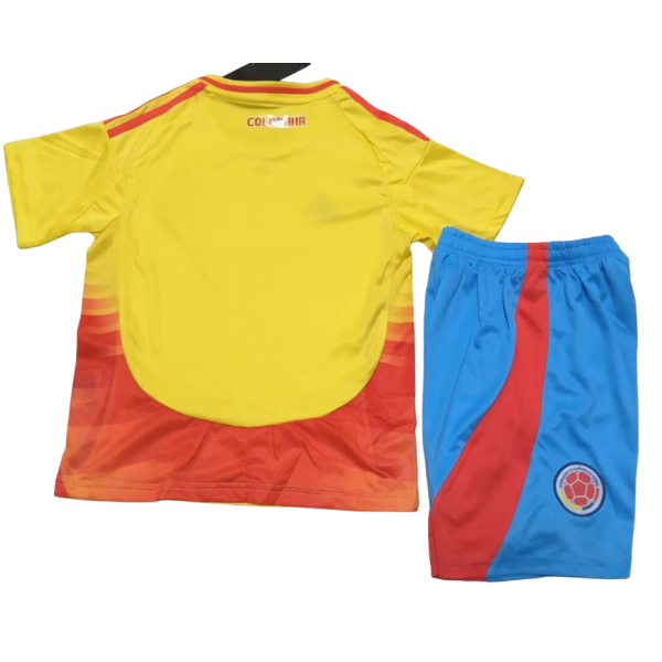 Kit infantil I Seleção da Colombia 2024 Adidas oficial 