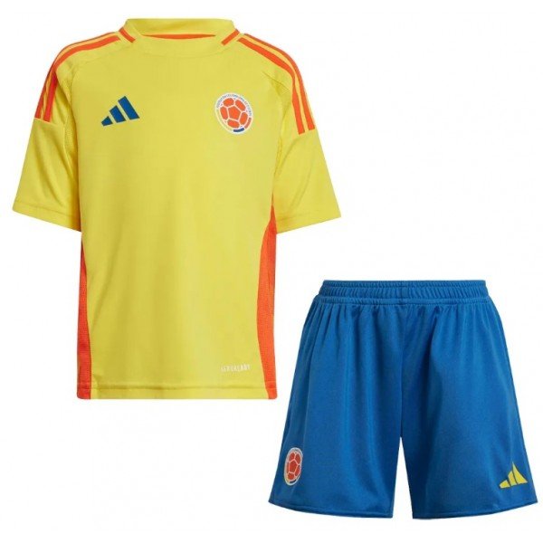 Kit infantil I Seleção da Colombia 2024 Adidas oficial 