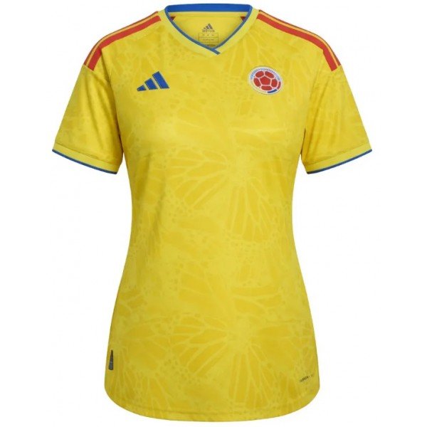 Camisa Feminina I Seleção da Colombia 2026 Adidas oficial 