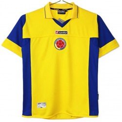 Camisa I Seleção da Colombia 2003 Lotto retro