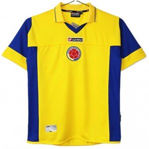 Camisa I Seleção da Colombia 2003 Lotto retro Camisa I Seleção da Colombia 2003 Lotto retro