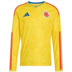 Camisa I Seleção da Colômbia 2026 Adidas oficial manga comprida Camisa I Seleção da Colômbia 2026 Adidas oficial manga comprida