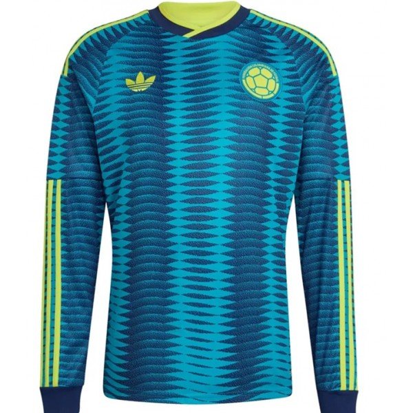 Camisa II Seleção da Colômbia 2026 Adidas oficial manga comprida