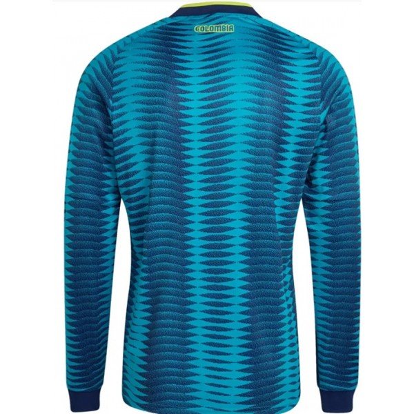 Camisa II Seleção da Colômbia 2026 Adidas oficial manga comprida