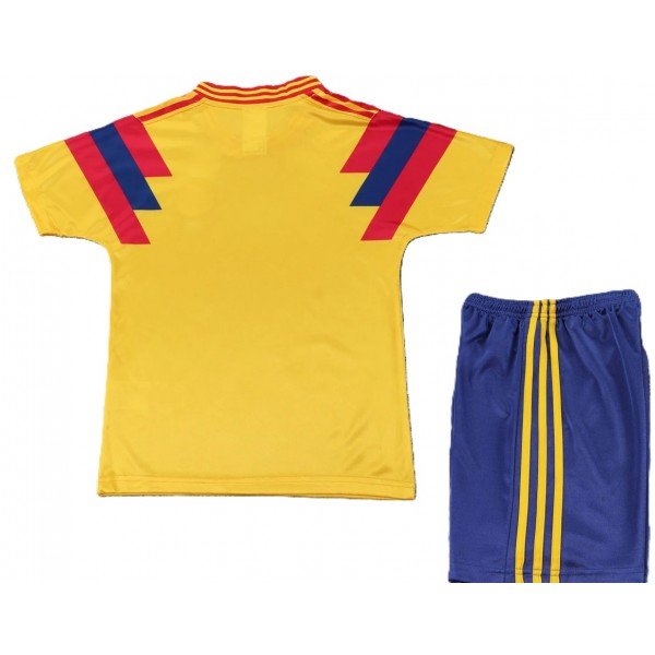 Kit infantil I Seleção da Colombia 1990 Adidas retro