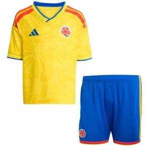 Kit infantil I Seleção da Colombia 2026 Adidas oficial 