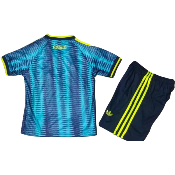 Kit infantil II Seleção da Colombia 2026 Adidas oficial 
