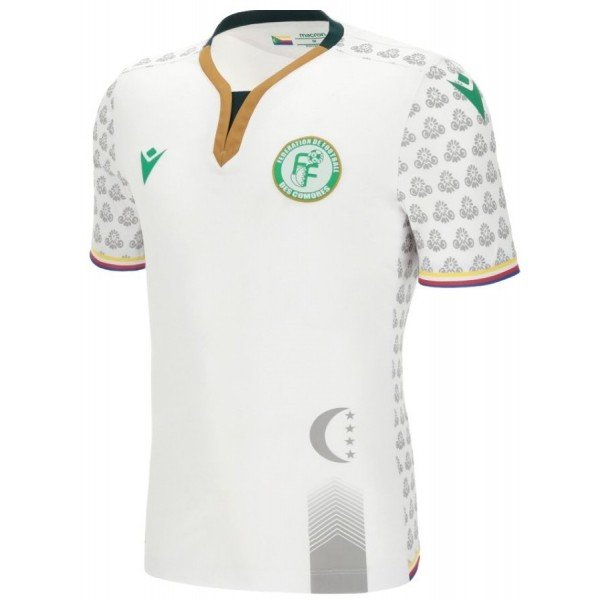 Camisa II Seleção de Comores 2022 Macron oficial 