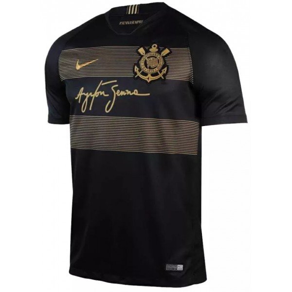 Camisa III Corinthians 2018 2019 Third Ayrton Senna