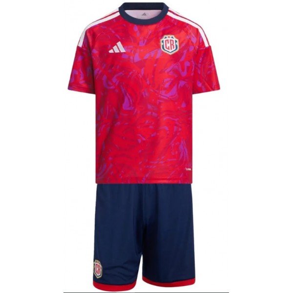 Kit infantil I Seleção da Costa Rica 2026 Adidas oficial 