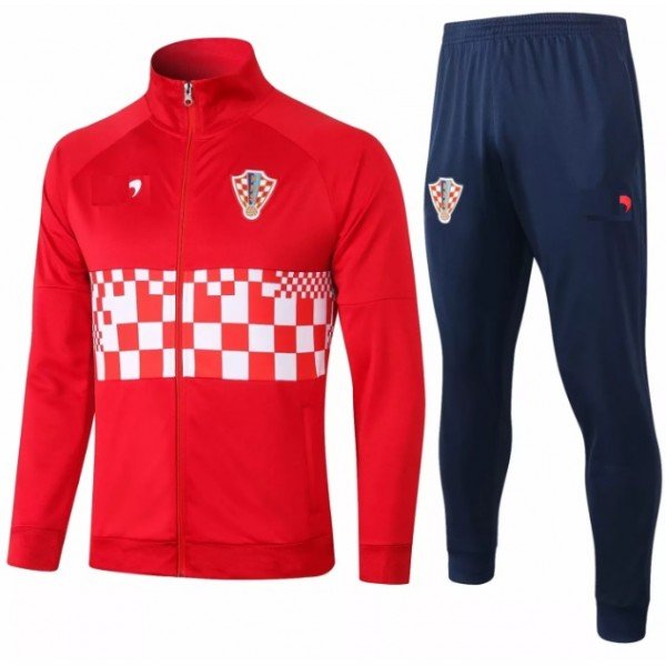 Kit treinamento seleção da Croacia 2020 Vermelho e Azul Kit treinamento seleção da Croacia 2020 Vermelho e Azul