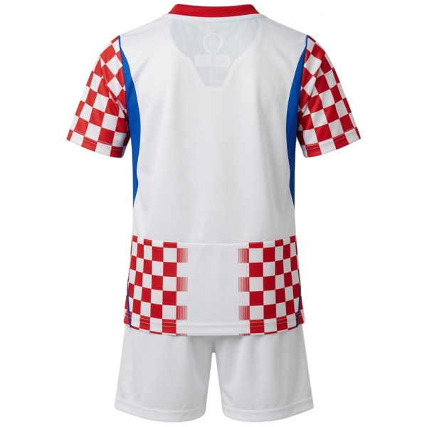 Kit infantil I Seleção da Croacia 2026 Home Kit infantil I Seleção da Croacia 2026 Home
