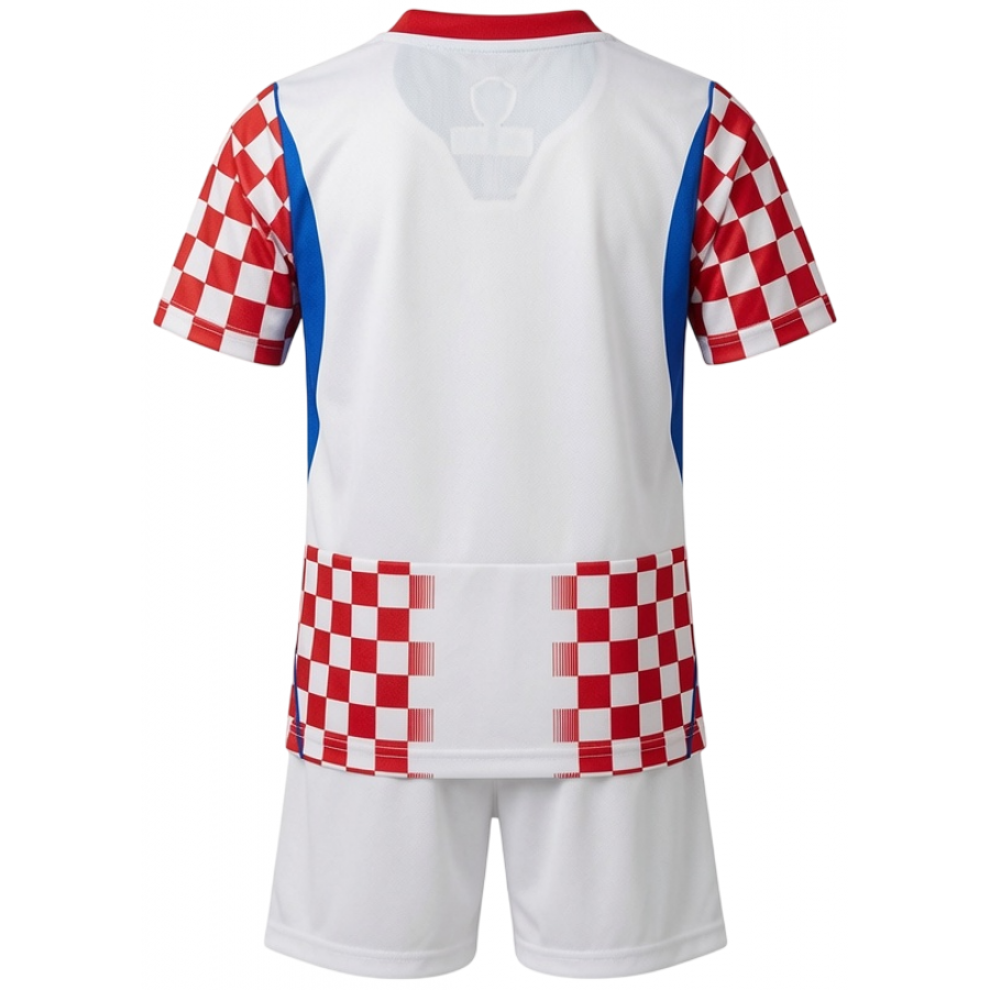 Kit infantil I Seleção da Croacia 2026 Home Kit infantil I Seleção da Croacia 2026 Home