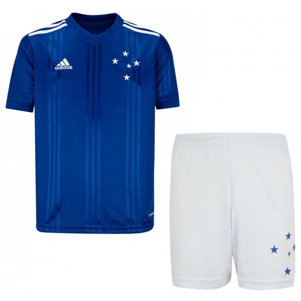 Kit infantil oficial Adidas Cruzeiro 2020 I jogador