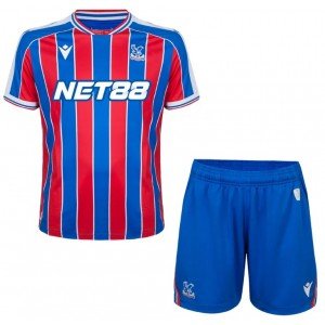 Kit infantil I Crystal Palace 2025 2026 Macron oficial Kit infantil I Crystal Palace 2025 2026 Macron oficial