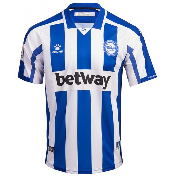 Camisa oficial Kelme Deportivo Alaves 2020 2021 I jogador