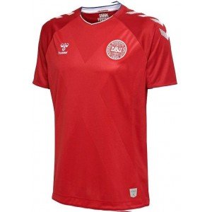 Camisa oficial Hummel seleção da Dinamarca 2018 I jogador