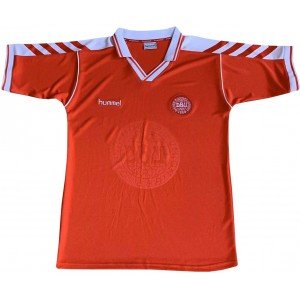 Camisa retro Hummel seleção da Dinamarca 1998 I jogador