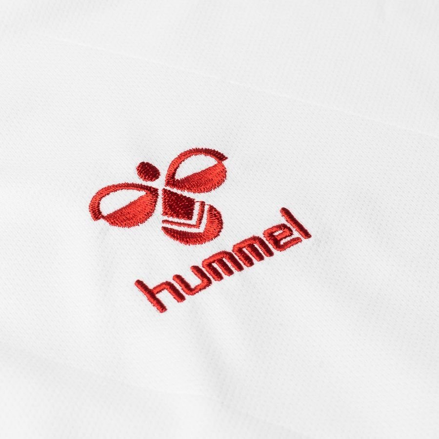 Camisa oficial Hummel seleção da Dinamarca 2018 II jogador Camisa oficial Hummel seleção da Dinamarca 2018 II jogador