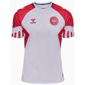 Camisa II Seleção da Dinamarca 2023 2024 Hummel oficial 