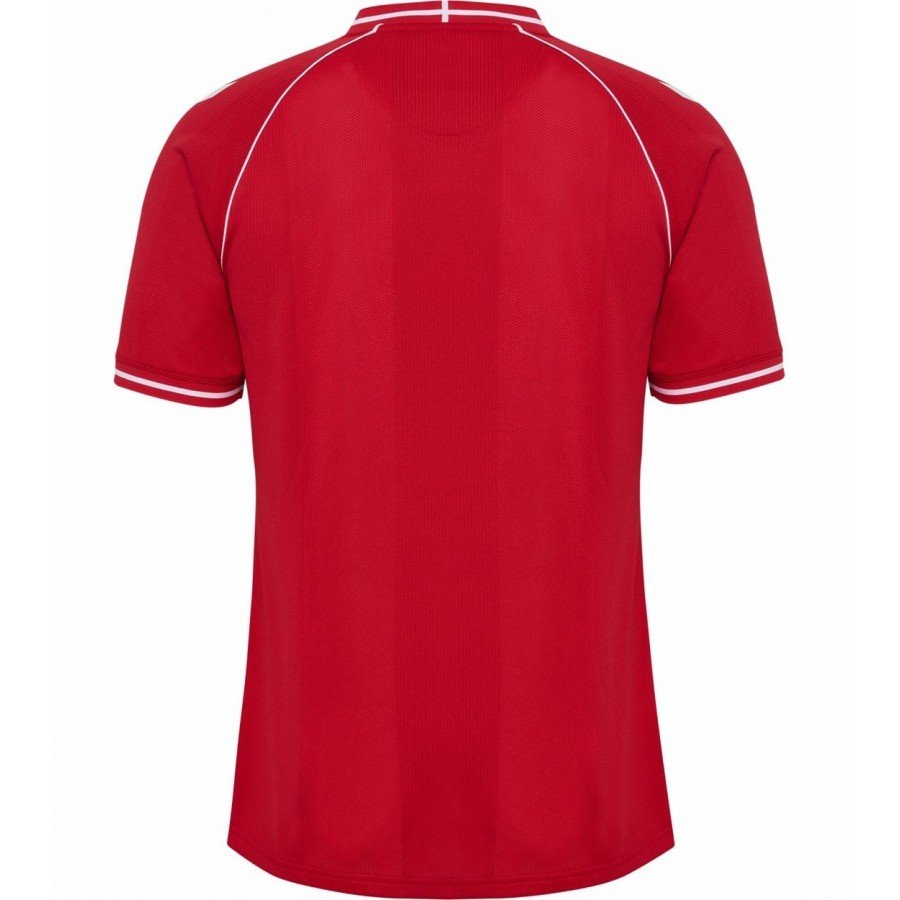 Camisa I Seleção da Dinamarca 2026 Hummel oficial Camisa I Seleção da Dinamarca 2026 Hummel oficial