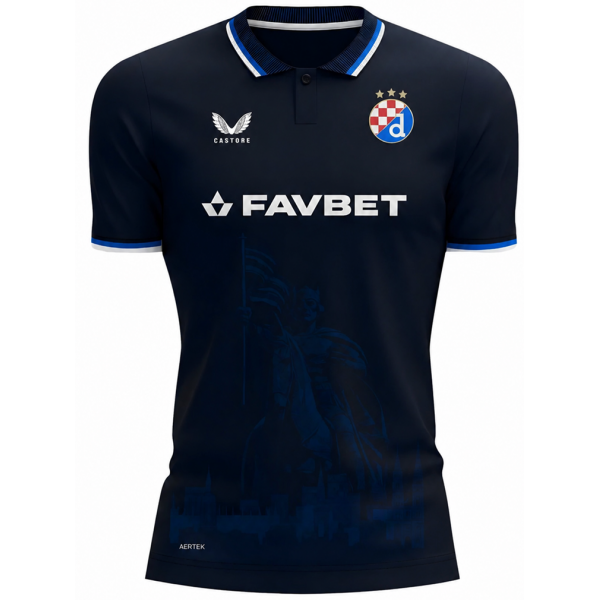 Camisa IV Dinamo Zagreb 2026 2027 Castore oficial 