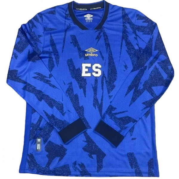 Camisa I Seleção de El Salvador 2023 Umbro oficial manga comprida