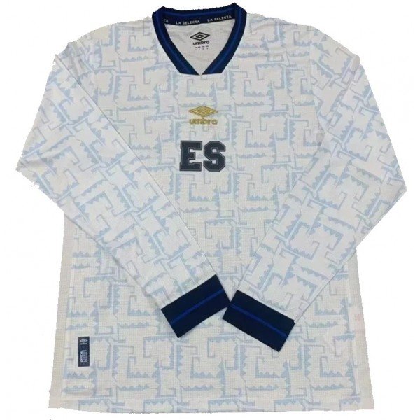 Camisa II Seleção de El Salvador 2023 Umbro oficial manga comprida