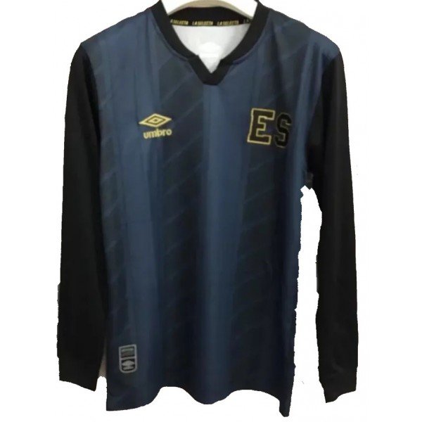 Camisa III Seleção de El Salvador 2021 2022 Umbro oficial manga comprida 