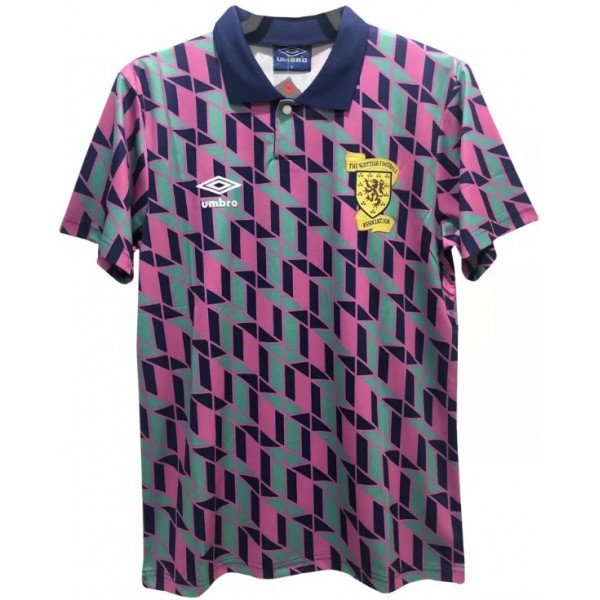 Camisa II Seleção da Escócia 1988 1989 Umbro Retro