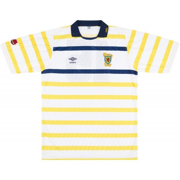 Camisa II Seleção da Escócia 1988 1990 Retro Umbro
