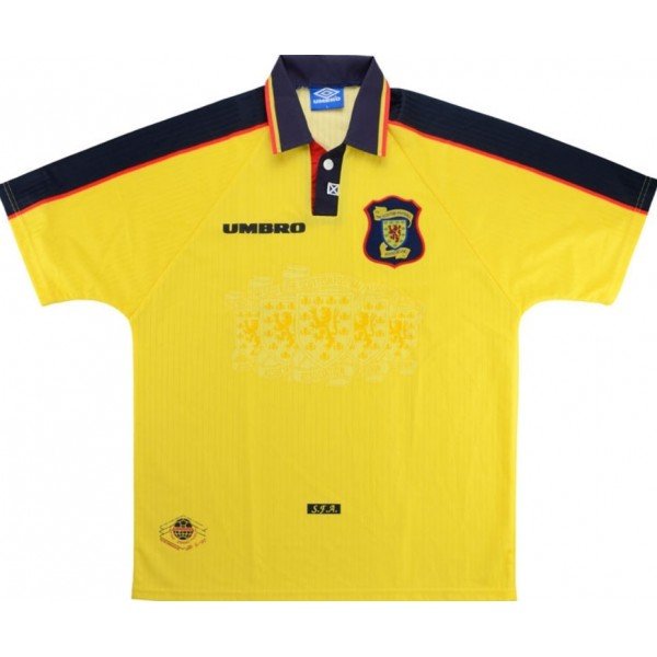 Camisa retro Umbro seleção da Escócia 1998 II jogador