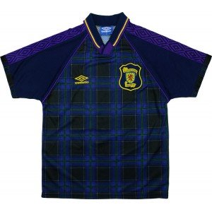 Camisa retro Umbro seleção da Escócia 1994 1996 I jogador