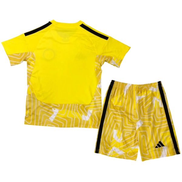 Kit infantil Goleiro I Seleção da Escócia 2026 Adidas oficial Kit infantil Goleiro I Seleção da Escócia 2026 Adidas oficial