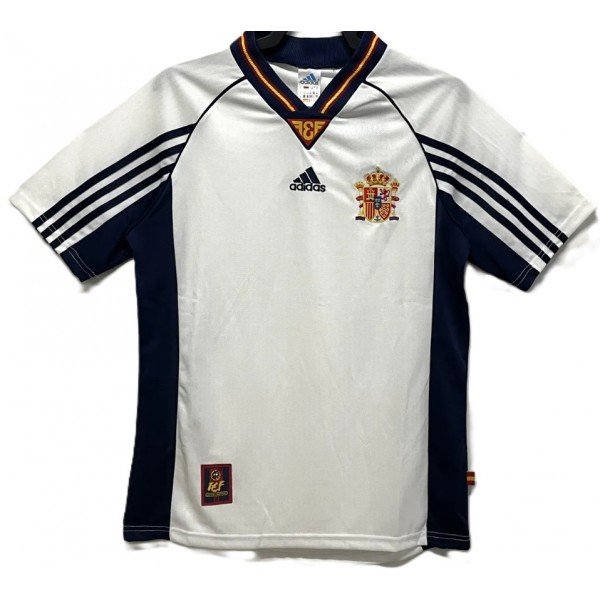 Camisa II Seleção da Espanha 1998 Adidas retro 