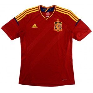Camisa retro Adidas seleção da Espanha 2011 2012 I jogador