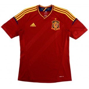 Camisa retro Adidas seleção da Espanha 2011 2012 I jogador