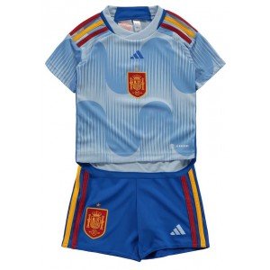 Kit infantil II Seleção da Espanha 2022 Adidas oficial 