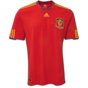 Camisa retro Adidas seleção da Espanha 2010 I jogador