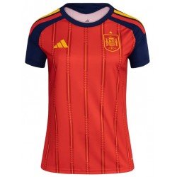Camisa Feminina I Seleção da Espanha 2026 Adidas oficial 